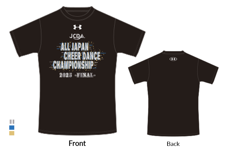 決勝記念Tシャツイメージ(黒)