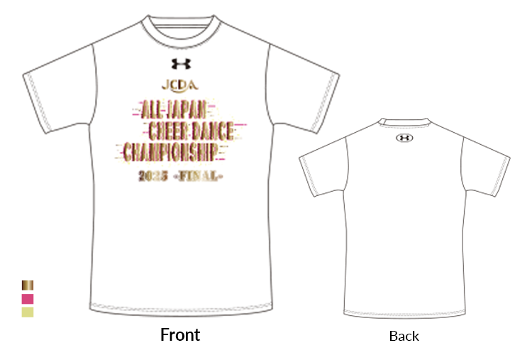 決勝記念Tシャツイメージ(白)