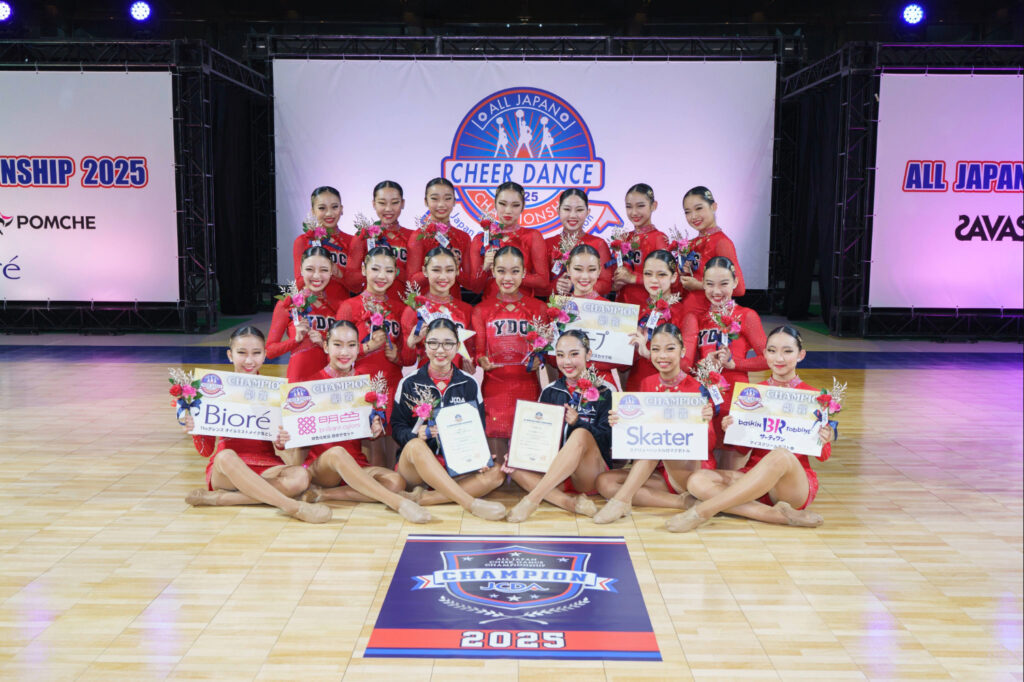 Junior編成チャンピオン写真（YDC DANCE STUDIO　Lapis☆DIO）